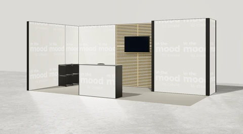Stoisko w systemie M100 LED