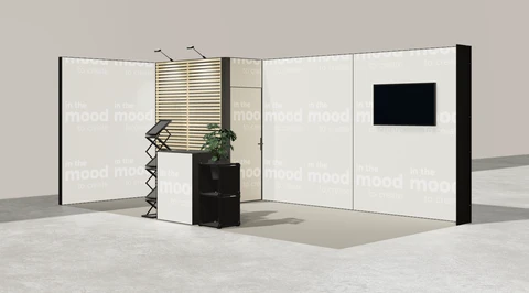 Stoisko w systemie M100 LED