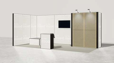 Stoisko w systemie M100 LED