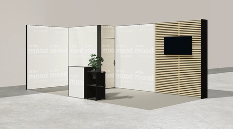 Stoisko w systemie M100 LED