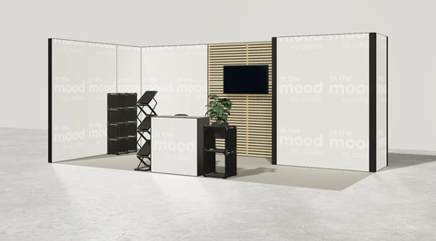 Stoisko w systemie M100 LED