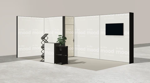 Stoisko w systemie M100 LED