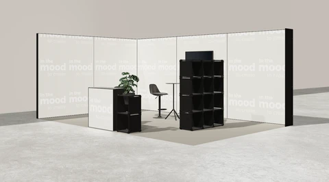 Stoisko w systemie M100 LED