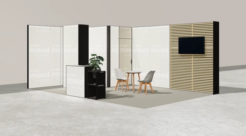 Stoisko w systemie M100 LED