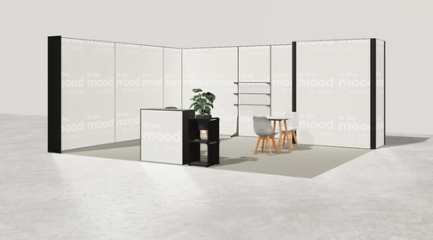 Stoisko w systemie M100 LED