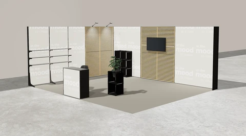 Stoisko w systemie M100 LED