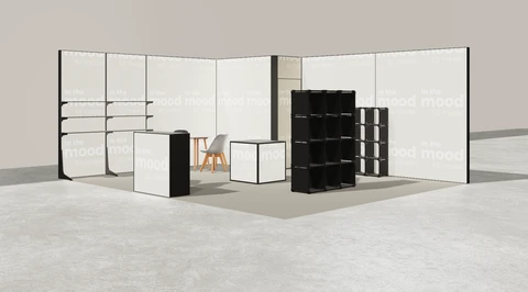 Stoisko w systemie M100 LED