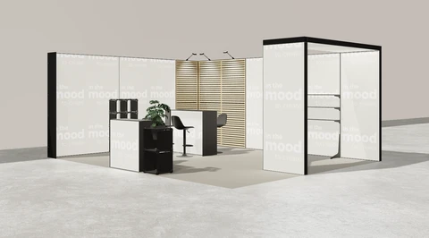 Stoisko w systemie M100 LED