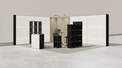 Stoisko w systemie M100 LED