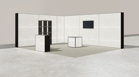 Stoisko w systemie M100 LED