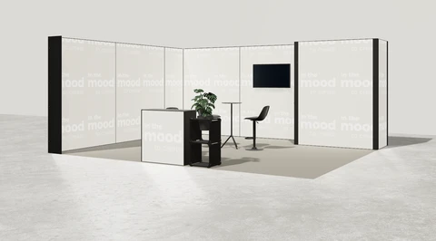 Stoisko w systemie M100 LED