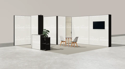 Stoisko w systemie M100 LED