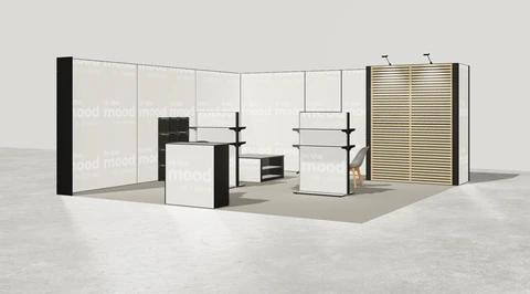 Stoisko w systemie M100 LED