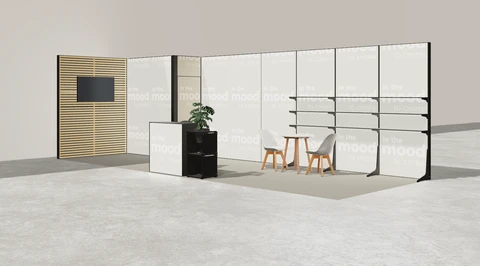 Stoisko w systemie M100 LED
