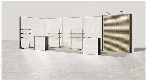 Stoisko w systemie M100 LED