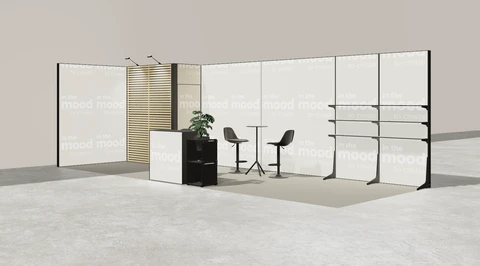 Stoisko w systemie M100 LED