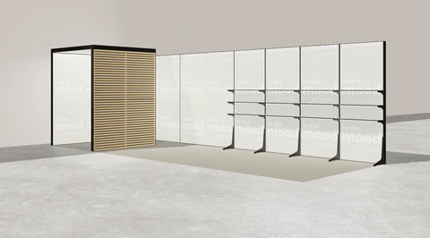 Stoisko w systemie M100 LED