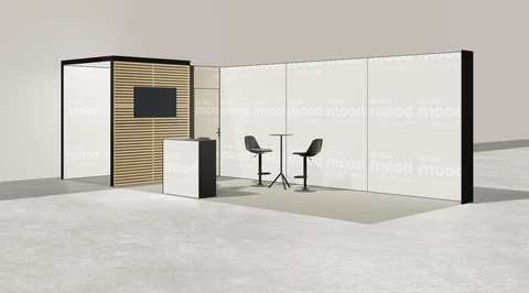 Stoisko w systemie M100 LED
