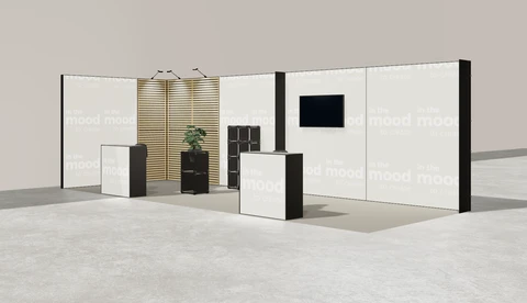 Stoisko w systemie M100 LED