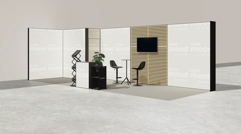 Stoisko w systemie M100 LED