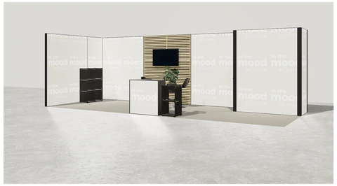 Stoisko w systemie M100 LED