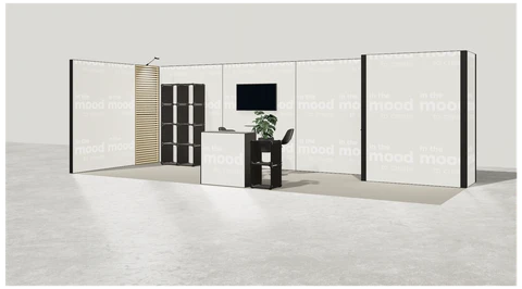 Stoisko w systemie M100 LED