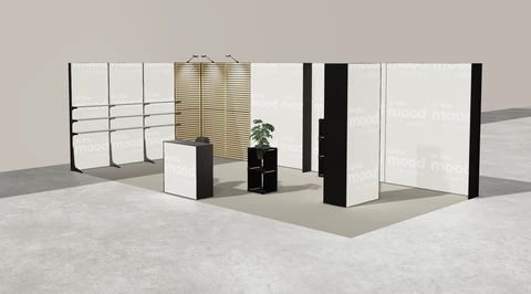 Stoisko w systemie M100 LED