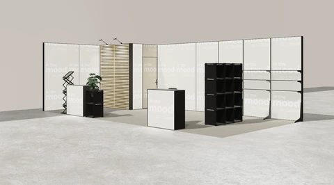 Stoisko w systemie M100 LED