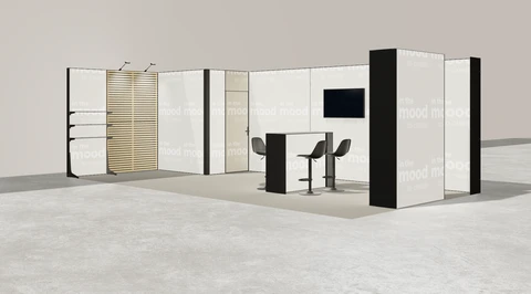 Stoisko w systemie M100 LED