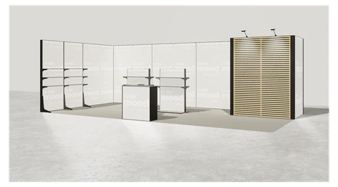 Stoisko w systemie M100 LED