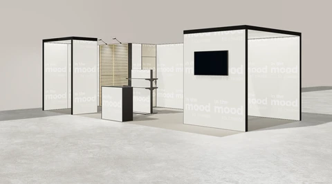 Stoisko w systemie M100 LED