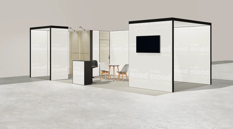 Stoisko w systemie M100 LED