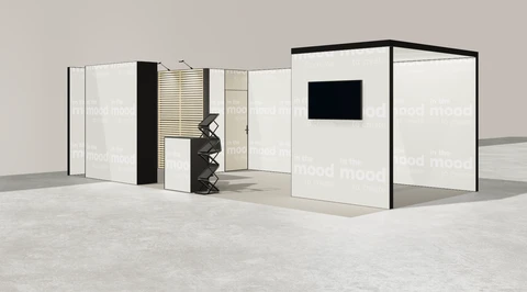 Stoisko w systemie M100 LED