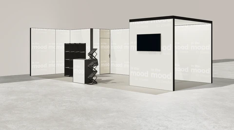 Stoisko w systemie M100 LED