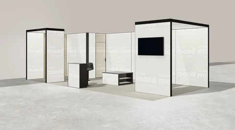 Stoisko w systemie M100 LED