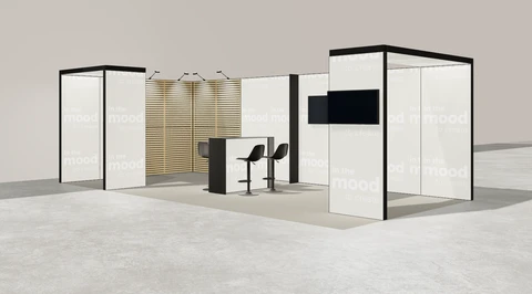 Stoisko w systemie M100 LED