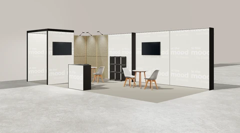 Stoisko w systemie M100 LED