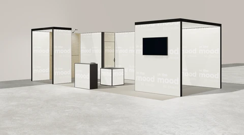 Stoisko w systemie M100 LED