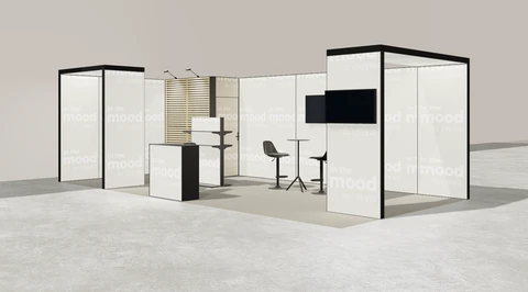 Stoisko w systemie M100 LED