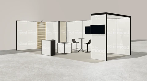 Stoisko w systemie M100 LED