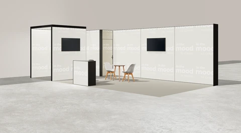 Stoisko w systemie M100 LED