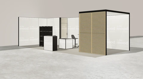 Stoisko w systemie M100 LED