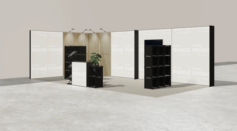 Stoisko w systemie M100 LED