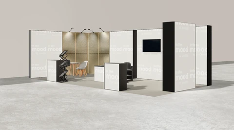Stoisko w systemie M100 LED