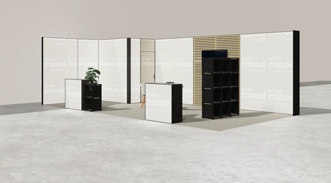 Stoisko w systemie M100 LED