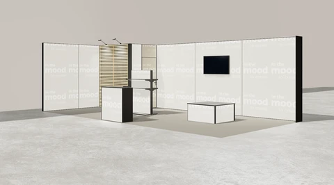 Stoisko w systemie M100 LED