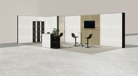 Stoisko w systemie M100 LED