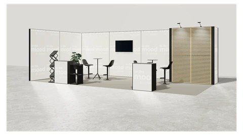 Stoisko w systemie M100 LED