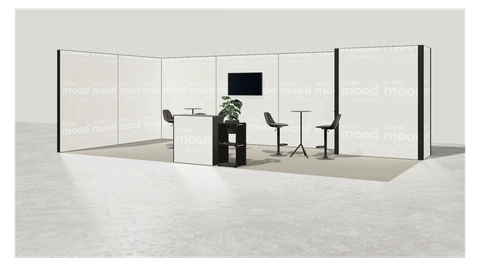 Stoisko w systemie M100 LED