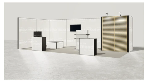 Stoisko w systemie M100 LED